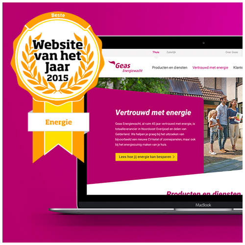Website van het jaar: Geas.nl